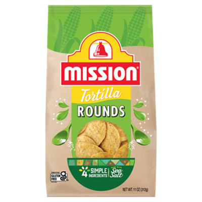 Mission Rounds Tortilla Chips, 11 oz ShopRite