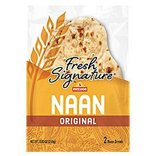 Mission Fresh Signature Original, Naan Breads, 8.83 Ounce