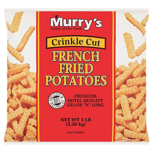 Murry's Crinkle Cut French Fried Potatoes, 5 lb