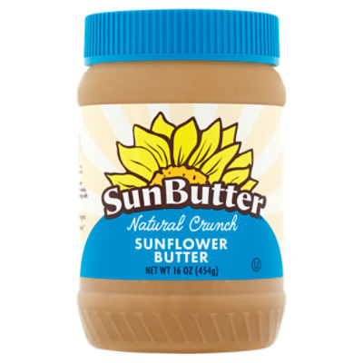 SunButter Natural Crunch Sunflower Butter, 16 oz