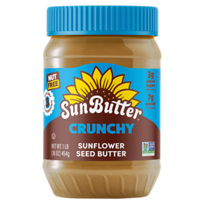 SunButter Natural Crunch Sunflower Butter, 16 oz ShopRite