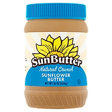 SunButter Natural Crunch Sunflower Butter, 16 oz