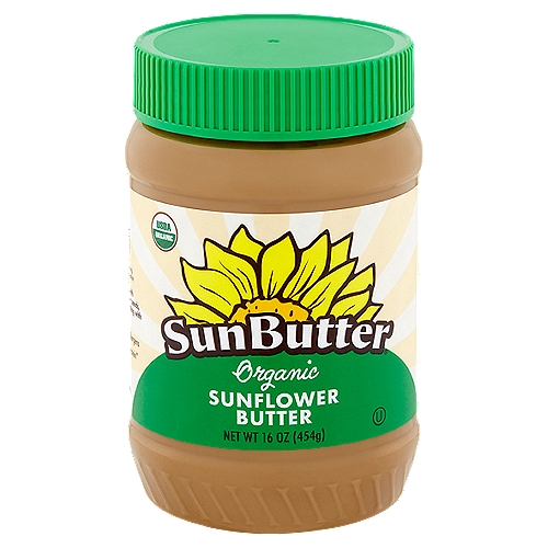 SunButter Organic Sunflower Butter, 16 oz
Simple Ingredients Delicious Flavor™
SunButter is packed with oven-roasted sunflower seeds, slow-churned and bursting with flavor & nutrition.

Where Foods Comes From® Organic