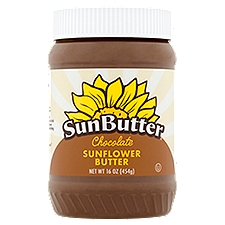 SunButter Chocolate Sunflower Butter, 16 oz