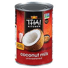 Thai Kitchen Gluten Free Unsweetened Coconut Milk, 13.66 fl oz, 13.66 Fluid ounce