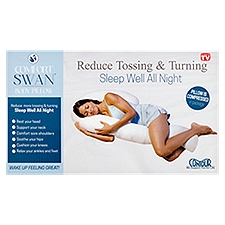 Contour Comfort Swan Body Pillow, 1 Each