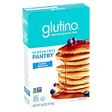 Glutino Gluten Free Pantry Brown Rice Pancake & Waffle Mix, 16 Ounce