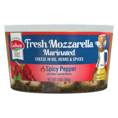 Galbani Spicy Pepper Marinated Fresh Mozzarella Cheese, 12 oz