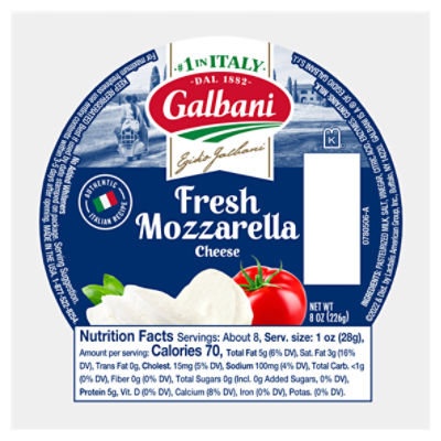 Galbani Fresh 8oz Mozzarella Ball