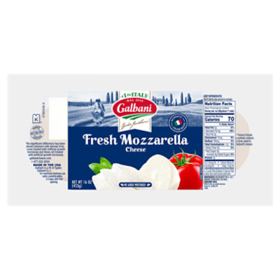 Galbani Fresh Mozzarella 16oz Log ShopRite