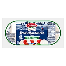 Galbani Thin Sliced Fresh Mozzarella Cheese, 16 oz