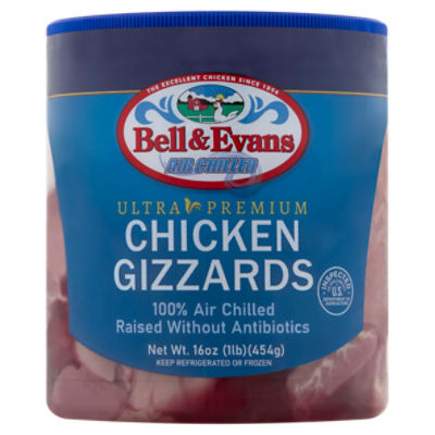 Bell & Evans Ultra Premium Chicken Gizzards, 16 oz