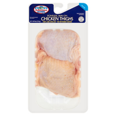 Bell & Evans Boneless, Skin-On Chicken Thighs, 8 oz