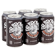 Dr. Brown's Draft Style Root Beer, 12 fl ozs, 6 count