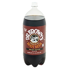 Dr. Brown's Original Draft Style Root Beer, 2 liter