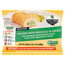 MILFORD VALLEY Chicken with Broccoli & Cheese Value Pack, 30 oz, 30 Ounce