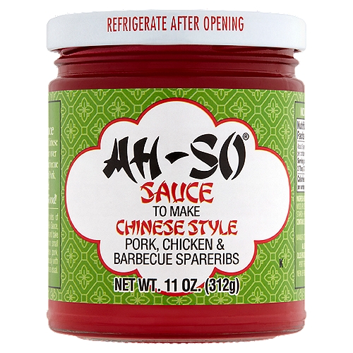 Ah-So Chinese Style Sauce, 11 oz