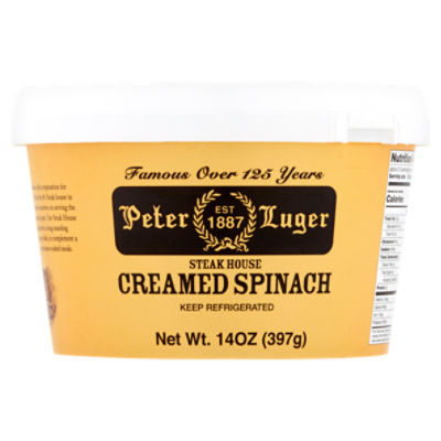 Peter Luger Steak House Creamed Spinach, 14 oz