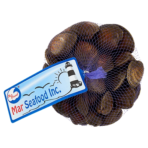 Mar Seafood Inc. Middle Neck Clams, 36 count