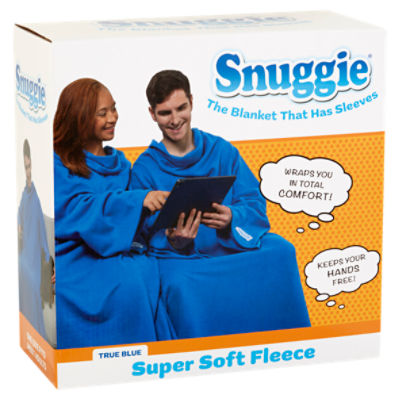 Snuggie True Blue Super Soft Fleece The Fresh Grocer