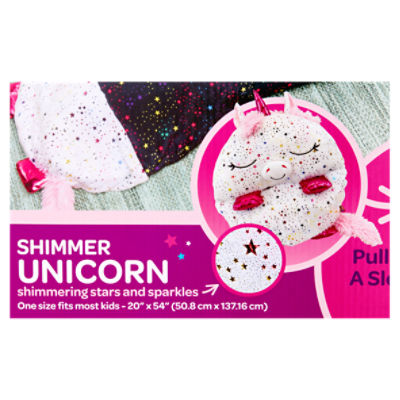 Happy Nappers Shimmer Unicorn Play Pillow