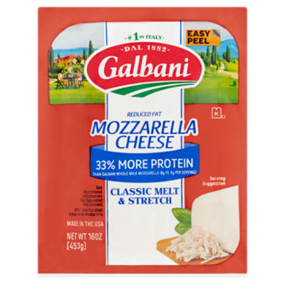 Galbani Reduced Fat Mozzarella, Cheese