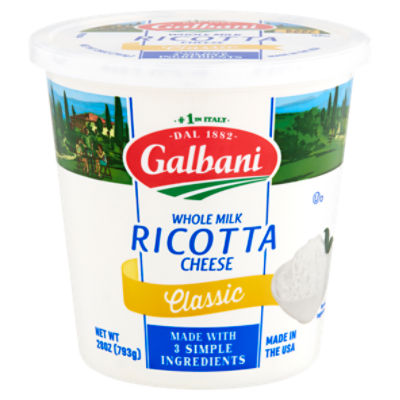 Galbani Classic Whole Milk Ricotta Cheese, 28 oz
