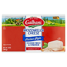 Galbani Italian Style Whole Milk Mozzarella Cheese, 32 oz, 32 Ounce