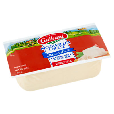 Galbani Italian Whole Milk Mozzarella oz 32 Style Cheese
