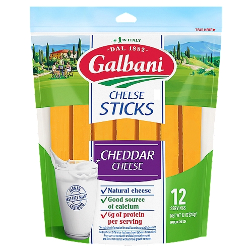 Galbani Cheddar Cheese Sticks 10oz