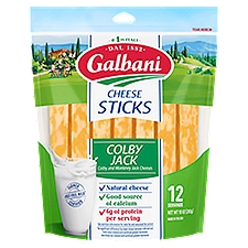 Galbani Cheese Sticks - Sticksters Colby Jack, 10 oz, 10 Ounce