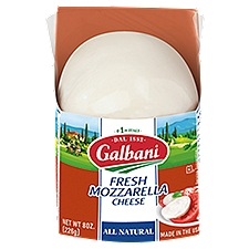 Galbani All Natural Fresh Mozzarella Cheese, 8 oz, 8 Ounce