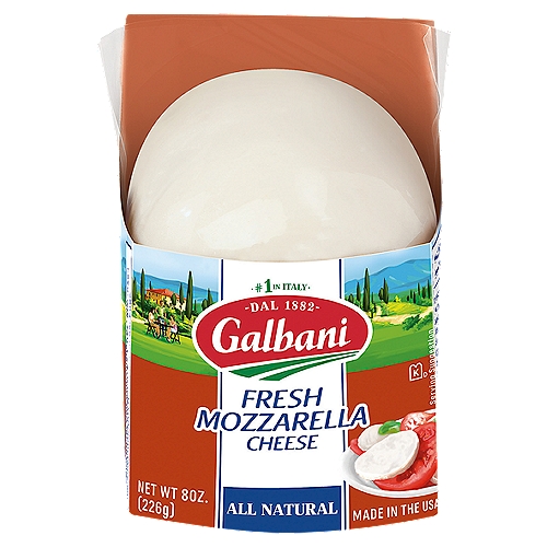 Our Fresh Mozzarella CheesenOnly the freshest ingredients create our soft, most delicate tasting mozzarella. Pair with your favorite tomatoes, herbs and salad greens, or simply enjoy right from the package.