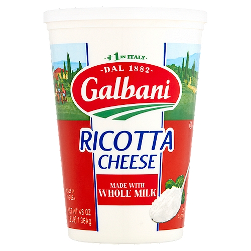 Galbani Ricotta Cheese, 48 oz