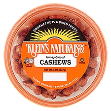Klein's Naturals Honey Glazed Cashews, 8 oz