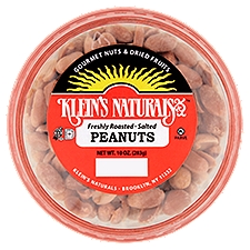 Klein's Naturals Freshly Roasted Salted Peanuts, 10 oz
