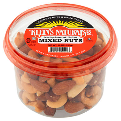 Klein's Naturals Freshly Roasted Salted Mixed Nuts, 10 oz