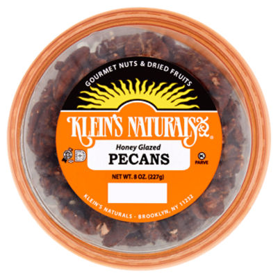 Klein's Naturals Honey Glazed Pecans, 8 oz