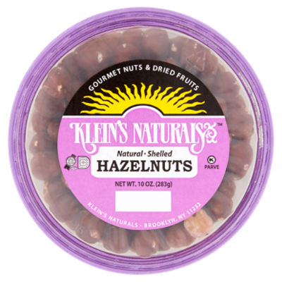 Klein's Naturals Natural Shelled Hazelnuts, 10 oz