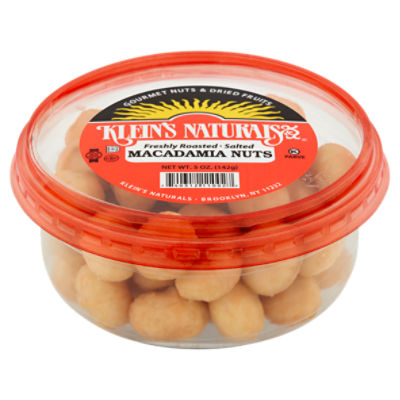 Klein's Naturals Freshly Roasted Salted Macadamia Nuts, 5 oz