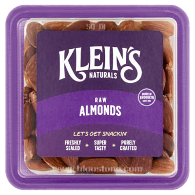 Klein's Naturals Raw Almonds, 8 oz