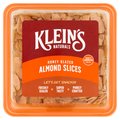 Klein's Naturals Honey Glazed Almond Slices, 6 oz