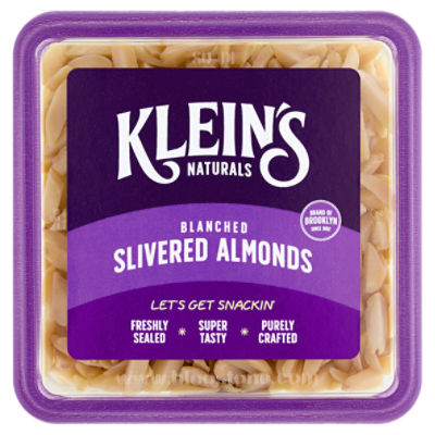 Klein's Naturals Blanched Slivered Almonds, 8 oz