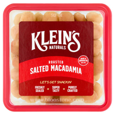 Klein's Naturals Roasted Salted Macadamia, 5 oz