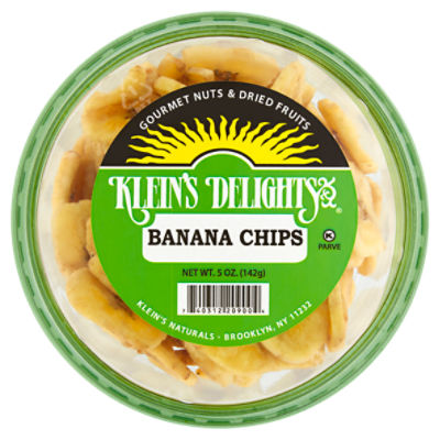 Klein's Delights Banana Chips, 5 oz