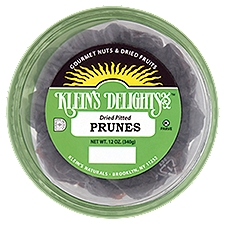 Klein's Delights Dried Pitted Prunes, 12 oz