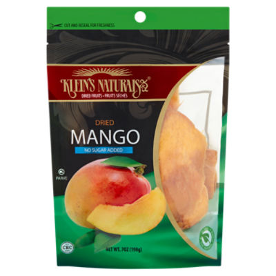 Klein's Naturals No Sugar Added Dried Mango, 7 oz
