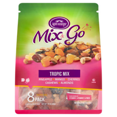 Klein's Naturals Mix & Go Tropic Mix, 2 oz, 8 count