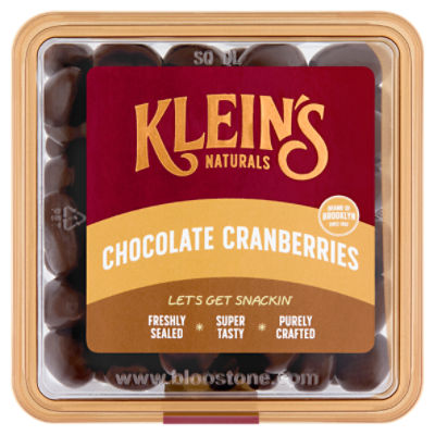 Klein's Naturals Chocolate Cranberries, 8 oz