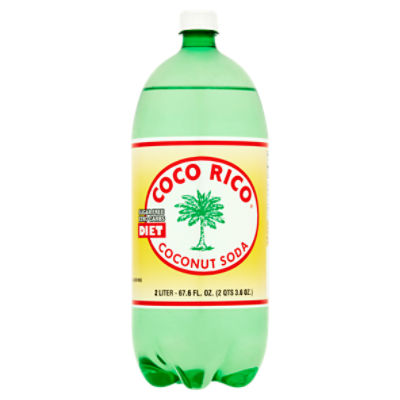 Coco Rico Diet Coconut Soda, 2 L